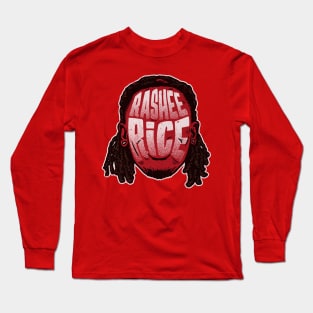 Rashee Rice Kansas City Player Silhouette Long Sleeve T-Shirt